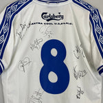 1999/00 COPENHAGEN 8 *SQUAD SIGNED* HOME SHIRT (S) UMBRO - Cult Kits - Small - Buy Vintage Football Shirts, Authentic Retro Football Shirts For Sale, Classic Football Shirts & Soccer Jersey