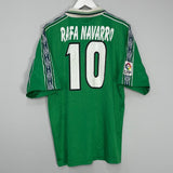 Shop 1999/00 CORDOBA RAFA NAVARRO #10 *SIGNED* AWAY SHIRT (XL) UMBRO, classic football shirts, vintage football shirts & retro soccer jerseys at Cult Kits