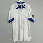 Shop 1999/00 CRUZ AZUL AWAY SHIRT (L) FILA, classic football shirts, vintage football shirts & retro soccer jerseys at Cult Kits