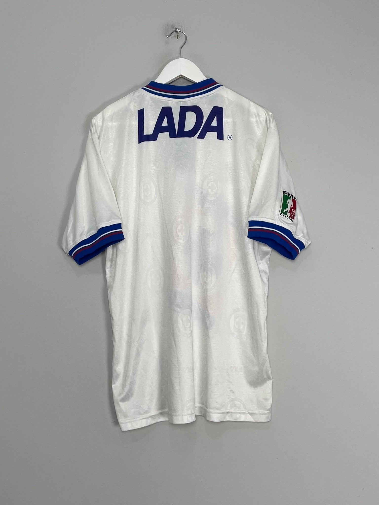 Shop 1999/00 CRUZ AZUL AWAY SHIRT (L) FILA, classic football shirts, vintage football shirts & retro soccer jerseys at Cult Kits