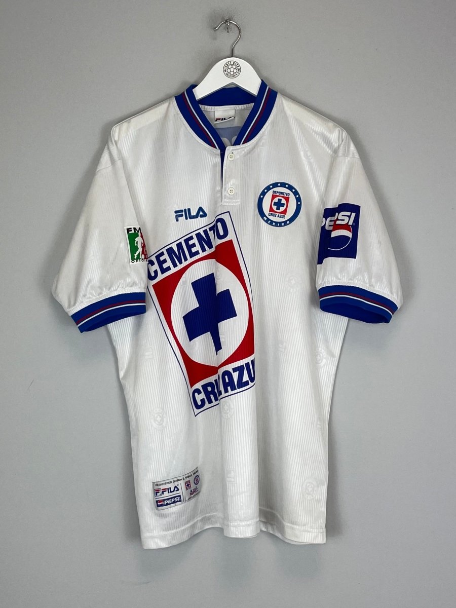 1999/00 CRUZ AZUL AWAY SHIRT (XL) FILA - Cult Kits - XL - Buy Vintage Football Shirts, Authentic Retro Football Shirts For Sale, Classic Football Shirts & Soccer Jersey