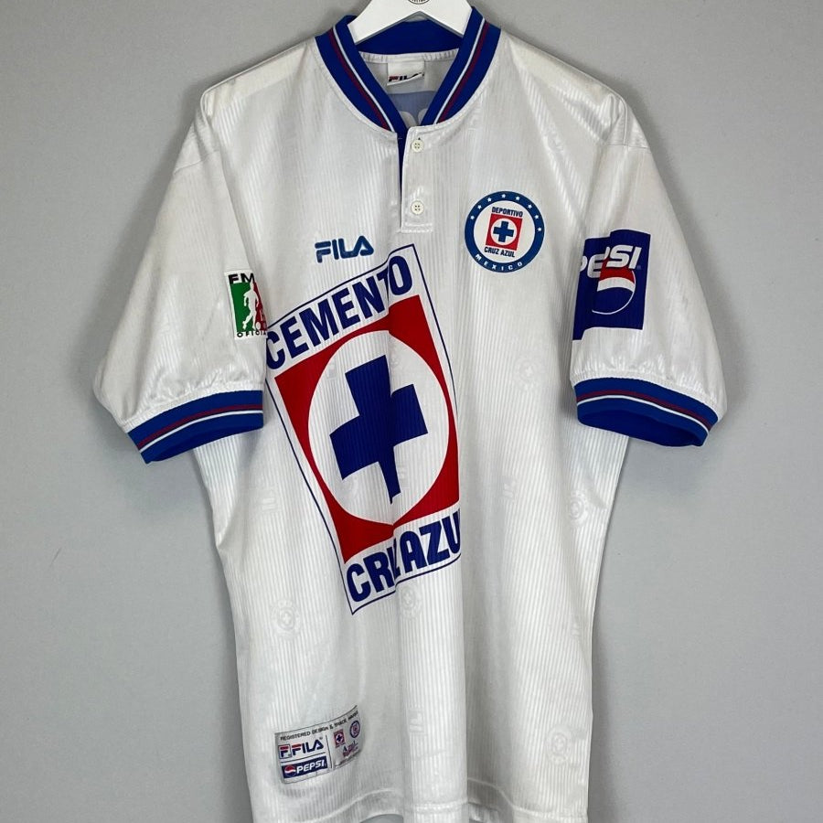 1999/00 CRUZ AZUL AWAY SHIRT (XL) FILA - Cult Kits - XL - Buy Vintage Football Shirts, Authentic Retro Football Shirts For Sale, Classic Football Shirts & Soccer Jersey