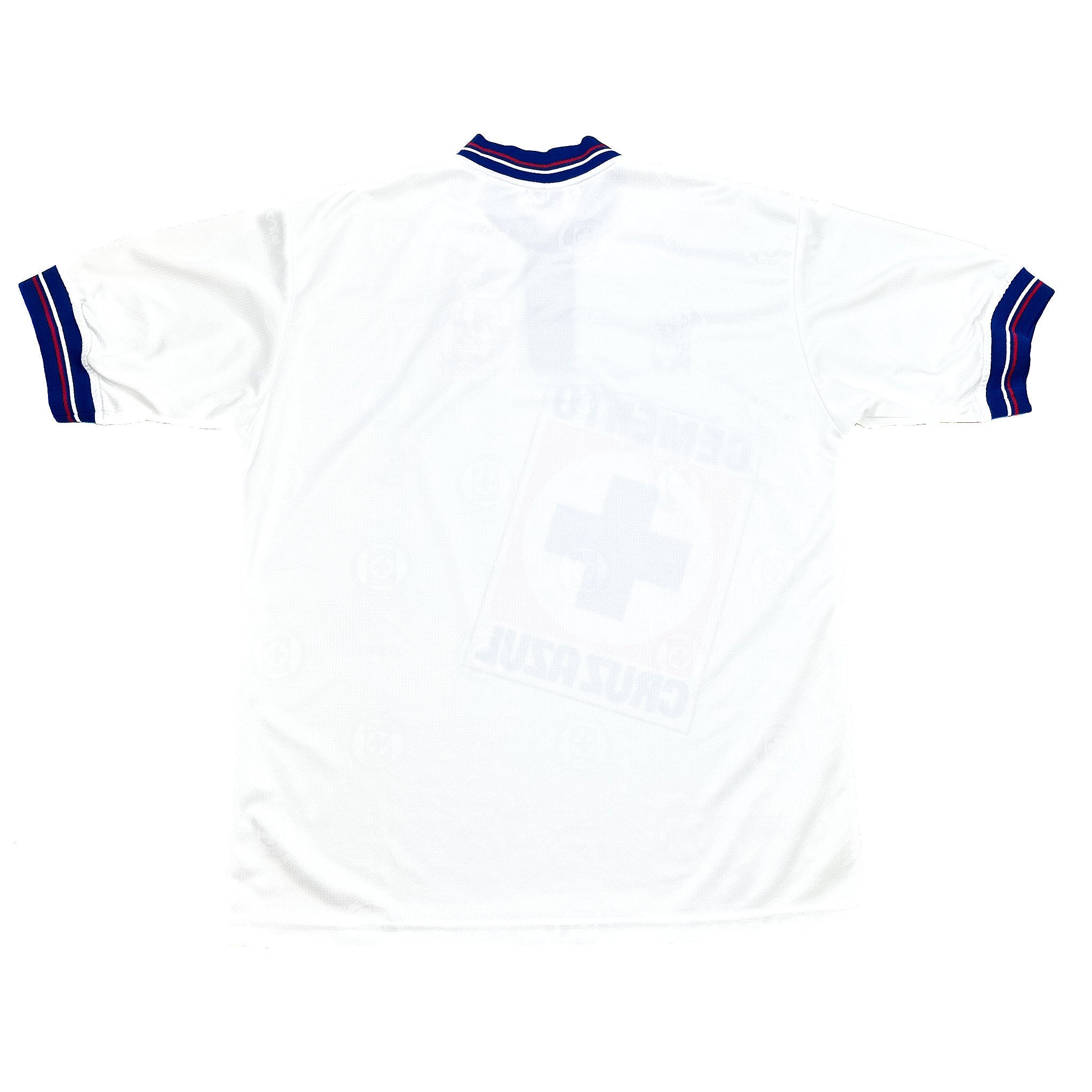 Buy 1999/00 CRUZ AZUL AWAY SHIRT (XL) FILA ~ Free worldwide shipping available ~ Authentic Vintage Football Shirts from Cult Kits