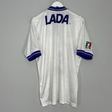 Shop 1999/00 CRUZ AZUL AWAY SHIRT (XL) FILA, classic football shirts, vintage football shirts & retro soccer jerseys at Cult Kits