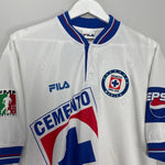 Shop 1999/00 CRUZ AZUL AWAY SHIRT (XL) FILA, classic football shirts, vintage football shirts & retro soccer jerseys at Cult Kits