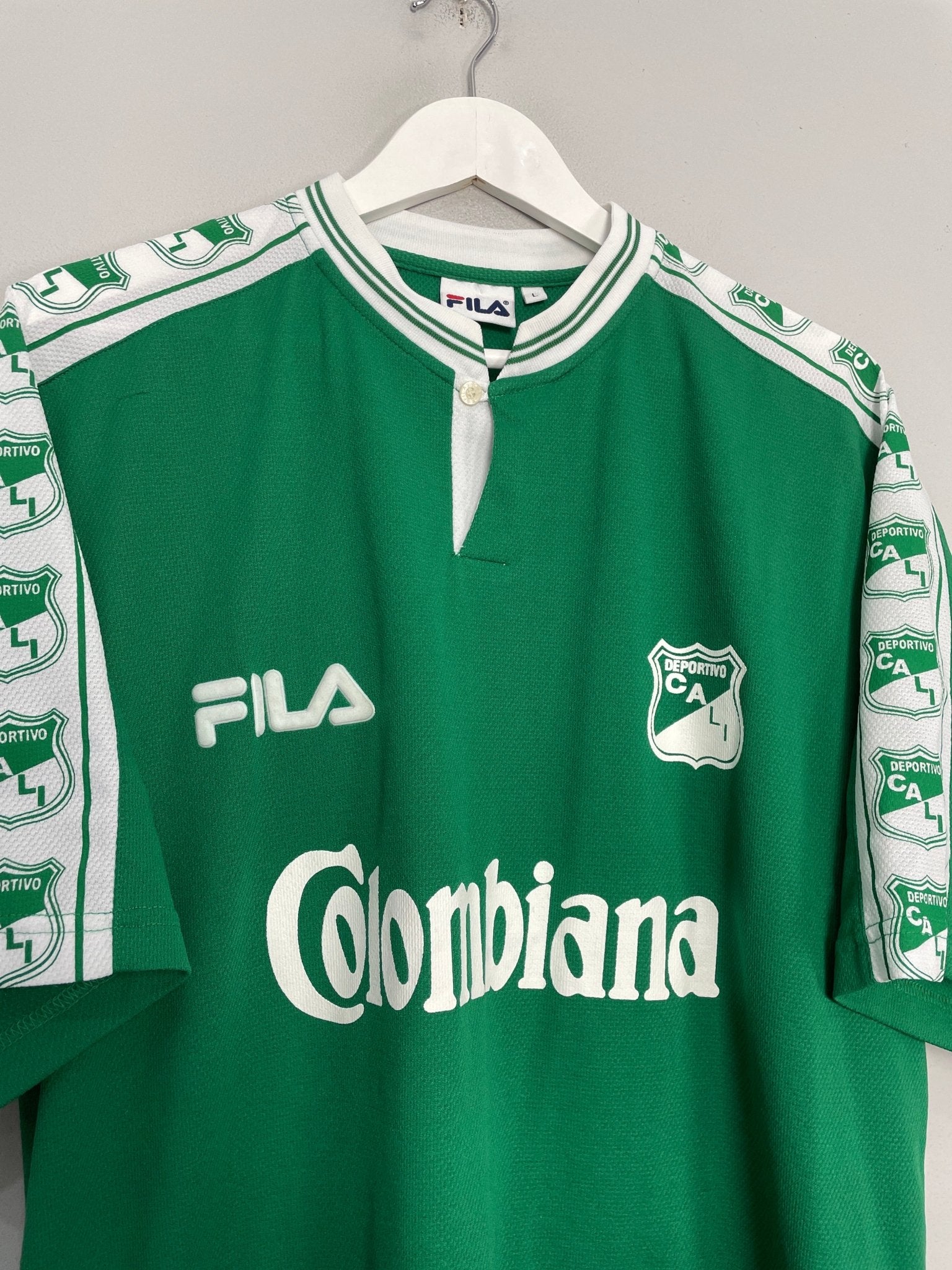 1999/00 DEPORTIVO CALI HOME SHIRT (L) FILA – Cult Kits