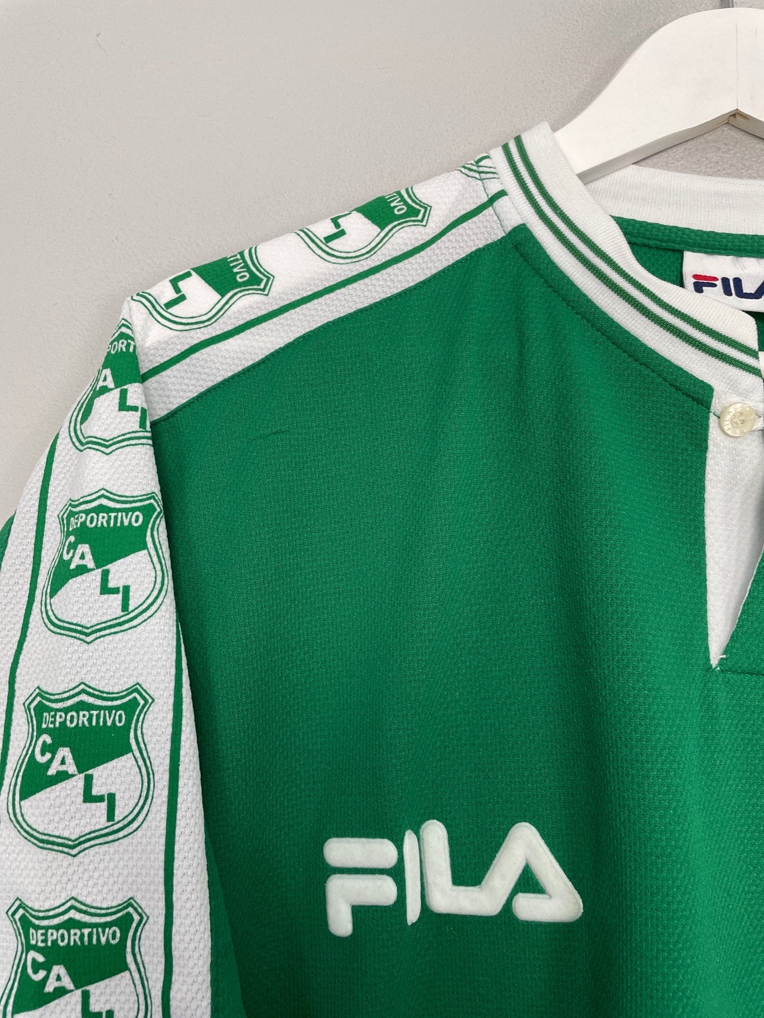 FILA Deportivo Cali サッカーユニフォーム コロンビア DEPORTIVO CALI COLOMBIA MATCH WORN SHIRT 1999 FILA # 26 | #139854899