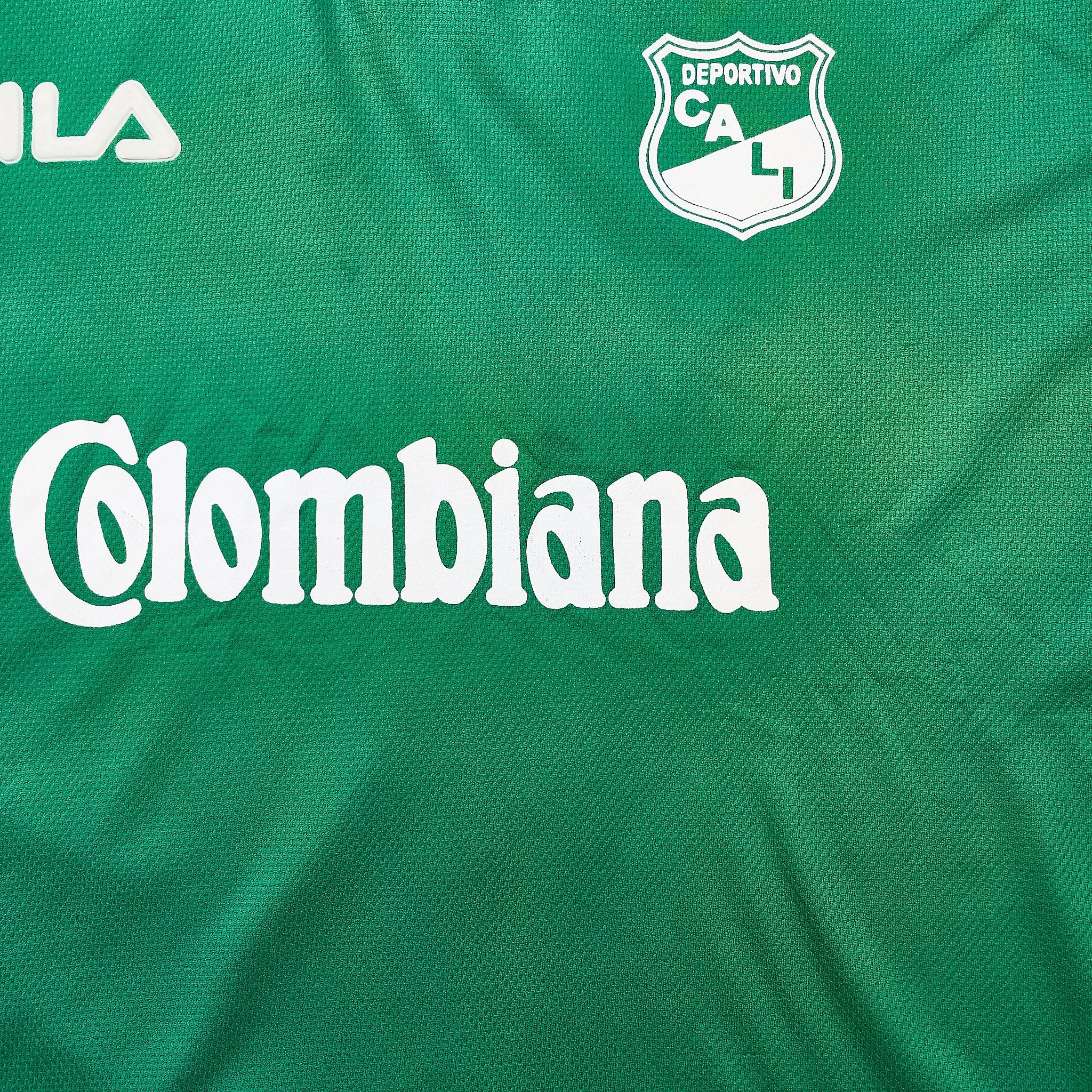 Buy 1999/00 Deportivo Cali L/S Home Shirt (L) Fila ~ Free worldwide shipping available ~ Authentic Vintage Football Shirts from Cult Kits