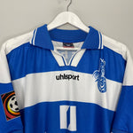 Shop 1999/00 DUISBURG WOHLERT #4 *MATCH ISSUE* HOME SHIRT (XXL) UHLSPORT, classic football shirts, vintage football shirts & retro soccer jerseys at Cult Kits