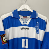 Shop 1999/00 DUISBURG WOHLERT #4 *MATCH ISSUE* HOME SHIRT (XXL) UHLSPORT, classic football shirts, vintage football shirts & retro soccer jerseys at Cult Kits
