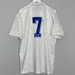 Shop 1999/00 EL SALVADOR #7 AWAY SHIRT (XL) GALAXIA, classic football shirts, vintage football shirts & retro soccer jerseys at Cult Kits
