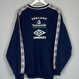 Shop 1999/00 ENGLAND JUMPER (M) UMBRO, classic football shirts, vintage football shirts & retro soccer jerseys at Cult Kits