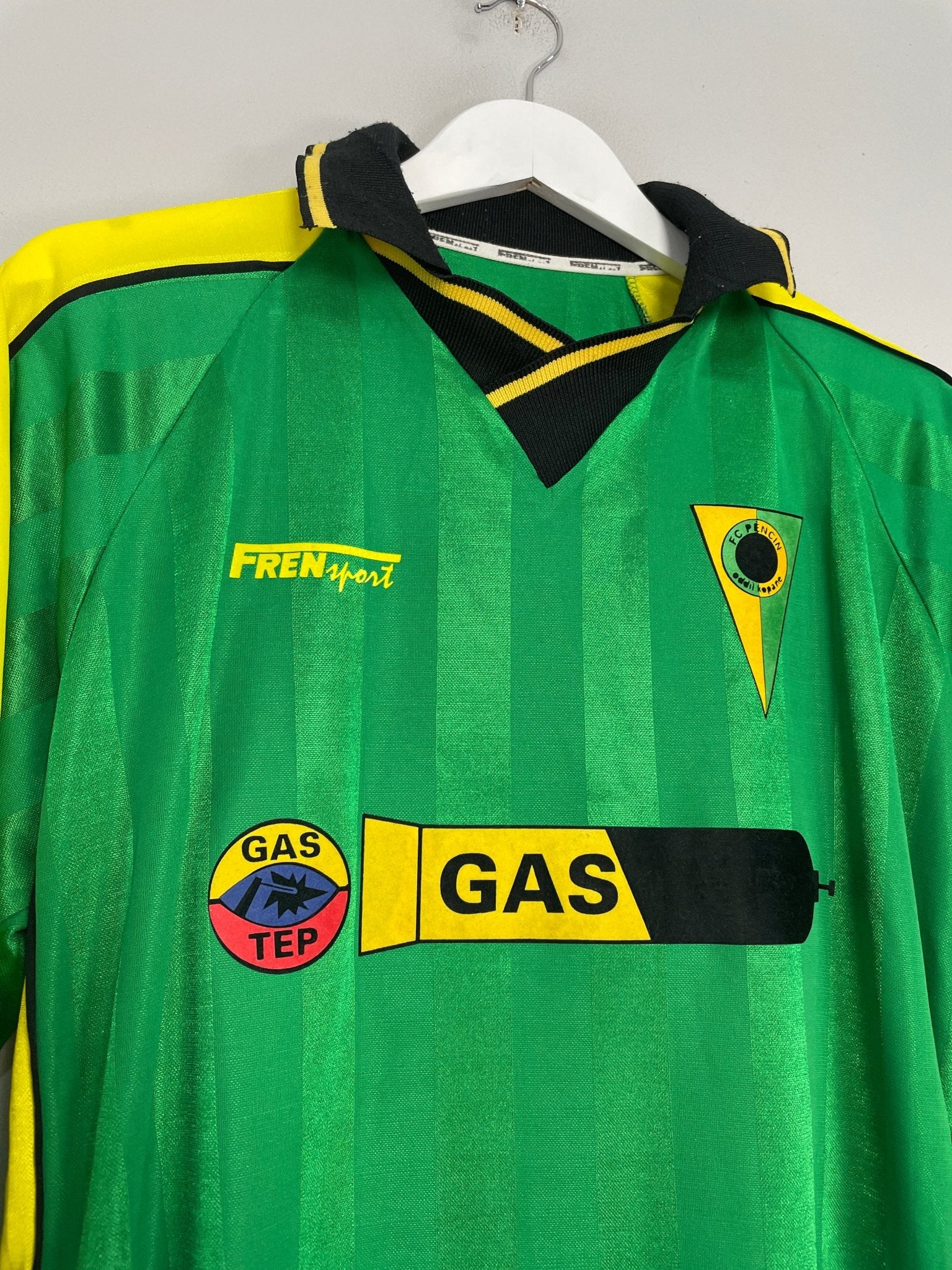 Shop 1999/00 FC PENCIN #7 L/S HOME SHIRT (L) FRENSPORT, classic football shirts, vintage football shirts & retro soccer jerseys at Cult Kits