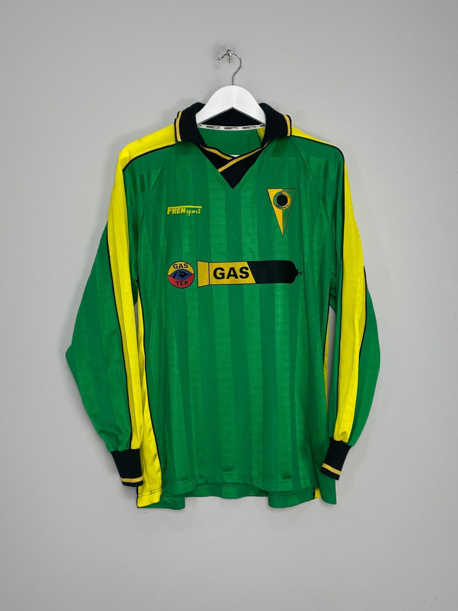 Shop 1999/00 FC PENCIN #7 L/S HOME SHIRT (L) FRENSPORT, classic football shirts, vintage football shirts & retro soccer jerseys at Cult Kits