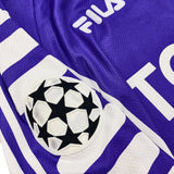 Buy 1999/00 FIORENTINA TAROZZI 27 *MATCH WORN vs MANCHESTER UNITED* C/L HOME SHIRT (XL) FILA ~ Free worldwide shipping available ~ Authentic Vintage Football Shirts from Cult Kits