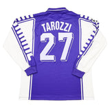Buy 1999/00 FIORENTINA TAROZZI 27 *MATCH WORN vs MANCHESTER UNITED* C/L HOME SHIRT (XL) FILA ~ Free worldwide shipping available ~ Authentic Vintage Football Shirts from Cult Kits
