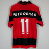 1999/00 FLAMENGO 11 HOME SHIRT (M) UMBRO - Cult Kits - Medium - Buy Vintage Football Shirts, Authentic Retro Football Shirts For Sale, Classic Football Shirts & Soccer Jersey