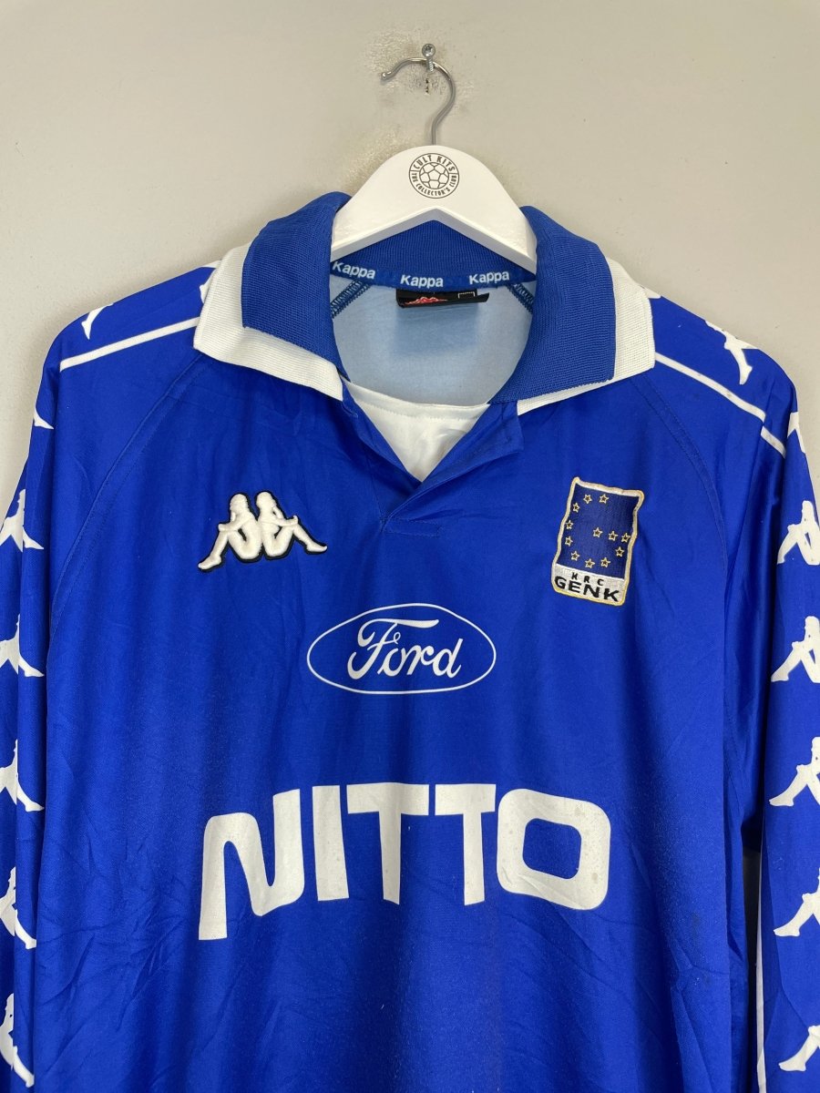 1999/00 GENK 9 L/S HOME SHIRT (L) KAPPA - Cult Kits - Large - Buy Vintage Football Shirts, Authentic Retro Football Shirts For Sale, Classic Football Shirts & Soccer Jersey