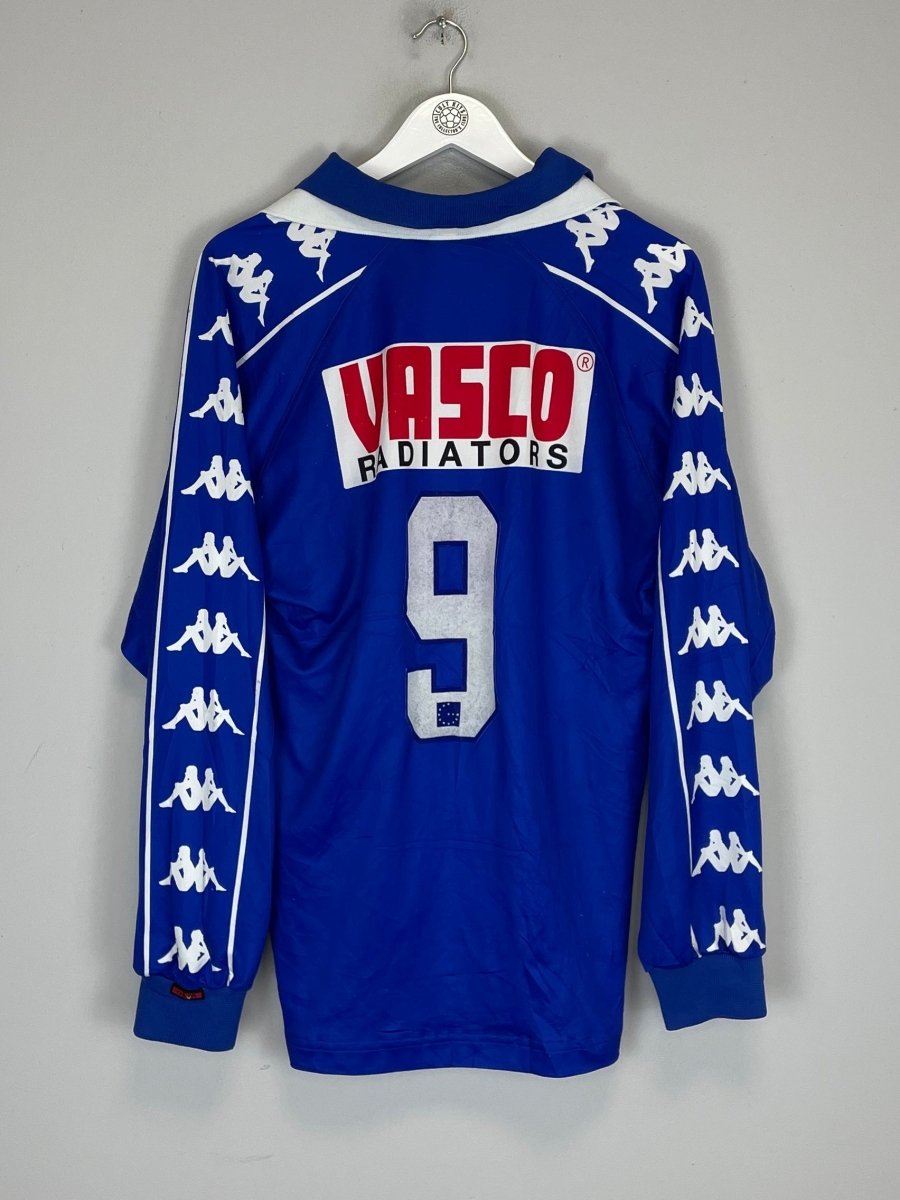 1999/00 GENK 9 L/S HOME SHIRT (L) KAPPA - Cult Kits - Large - Buy Vintage Football Shirts, Authentic Retro Football Shirts For Sale, Classic Football Shirts & Soccer Jersey