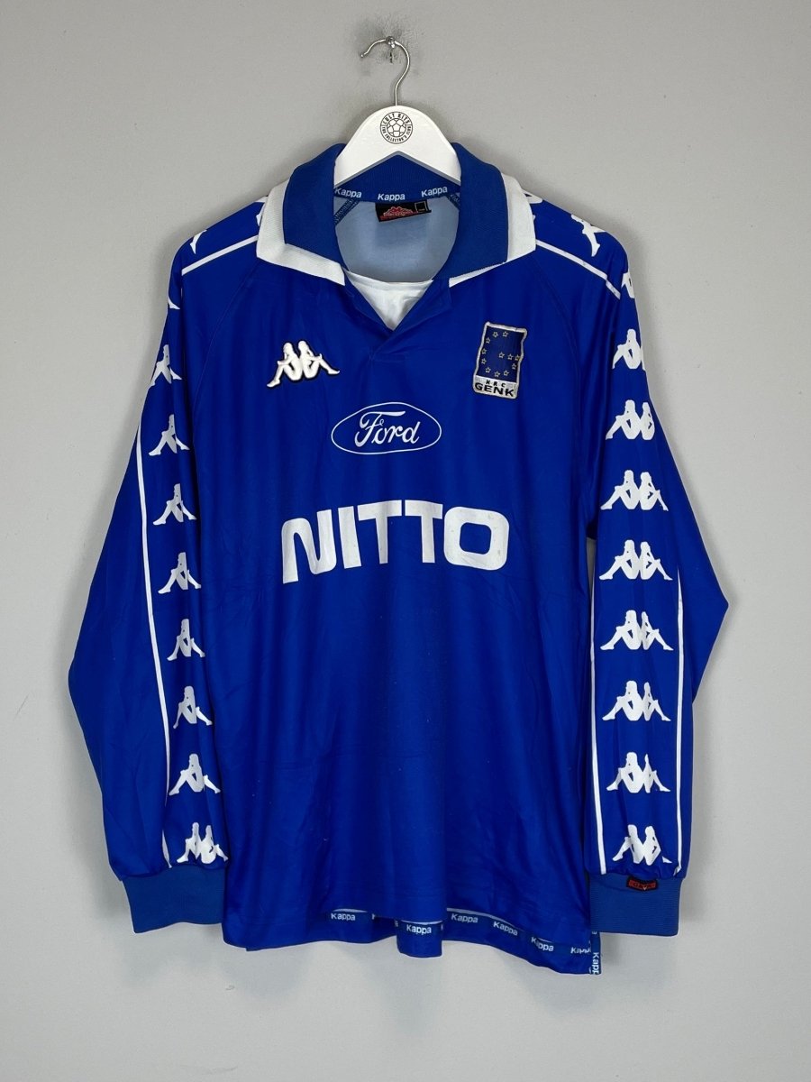 1999/00 GENK 9 L/S HOME SHIRT (L) KAPPA - Cult Kits - Large - Buy Vintage Football Shirts, Authentic Retro Football Shirts For Sale, Classic Football Shirts & Soccer Jersey
