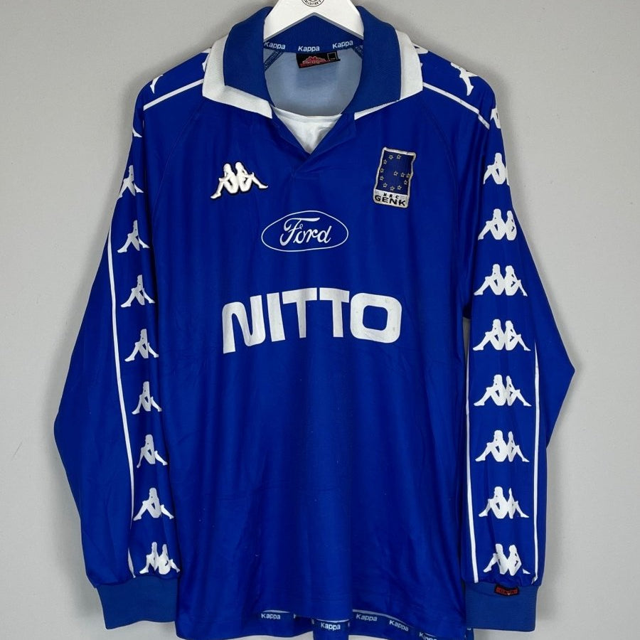 1999/00 GENK 9 L/S HOME SHIRT (L) KAPPA - Cult Kits - Large - Buy Vintage Football Shirts, Authentic Retro Football Shirts For Sale, Classic Football Shirts & Soccer Jersey