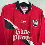 Shop 1999/00 HANNOVER 96 HOME SHIRT (XL) REEBOK, classic football shirts, vintage football shirts & retro soccer jerseys at Cult Kits