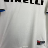 Shop 1999/00 INTER MILAN AWAY SHIRT (L) NIKE, classic football shirts, vintage football shirts & retro soccer jerseys at Cult Kits