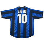 Buy 1999/00 Inter Milan Baggio 18 Home Shirt (XL) Nike ~ Free worldwide shipping available ~ Authentic Vintage Football Shirts from Cult Kits