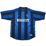 Buy 1999/00 Inter Milan Baggio 18 Home Shirt (XL) Nike ~ Free worldwide shipping available ~ Authentic Vintage Football Shirts from Cult Kits