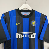 Shop 1999/00 INTER MILAN *BNWT* HOME SHIRT (L.KIDS) NIKE, classic football shirts, vintage football shirts & retro soccer jerseys at Cult Kits