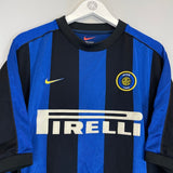 1999/00 INTER MILAN RONALDO 9 HOME SHIRT (L) NIKE - Cult Kits - Large - Buy Vintage Football Shirts, Authentic Retro Football Shirts For Sale, Classic Football Shirts & Soccer Jersey
