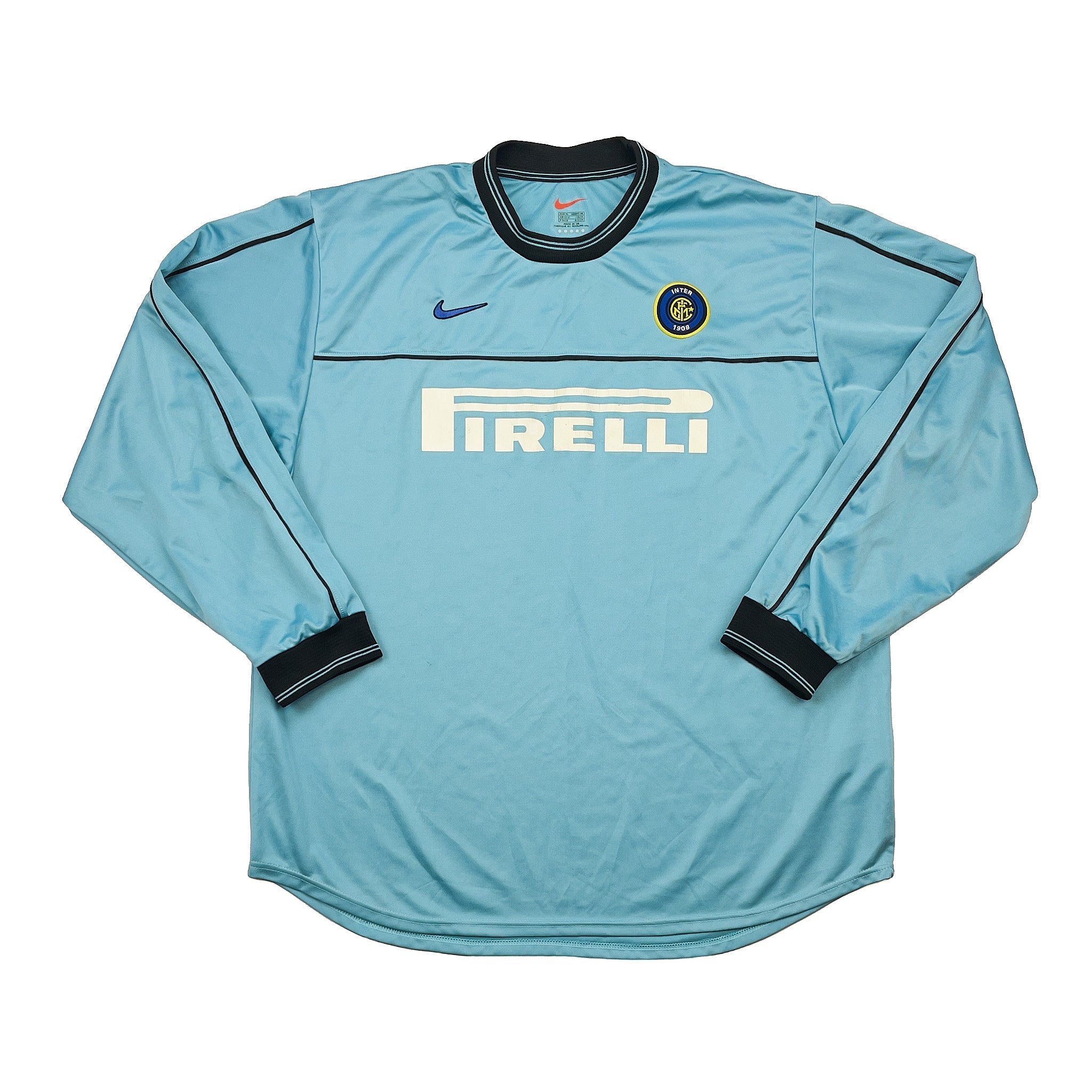 Buy 1999/00 Inter Milan Training Shirt (XL) Nike ~ Free worldwide shipping available ~ Authentic Vintage Football Shirts from Cult Kits