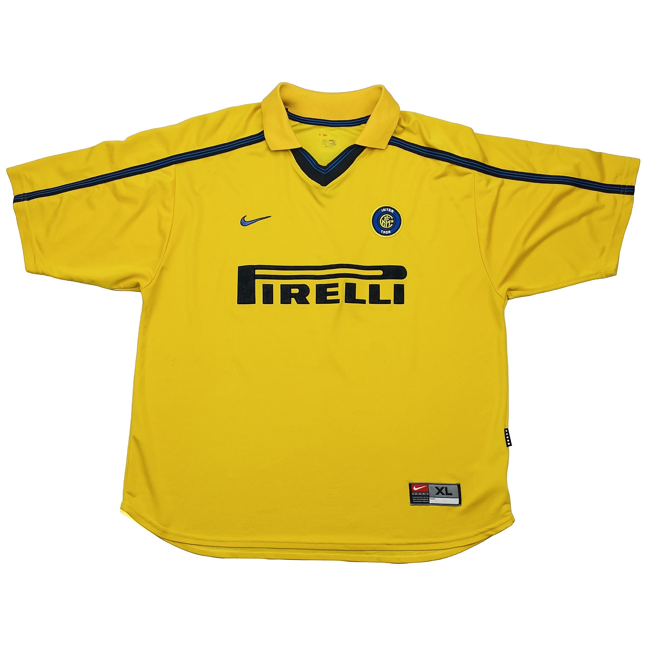 Buy 1999/00 Inter Milan Vieri 32 Third Shirt (XL) Nike ~ Free worldwide shipping available ~ Authentic Vintage Football Shirts from Cult Kits