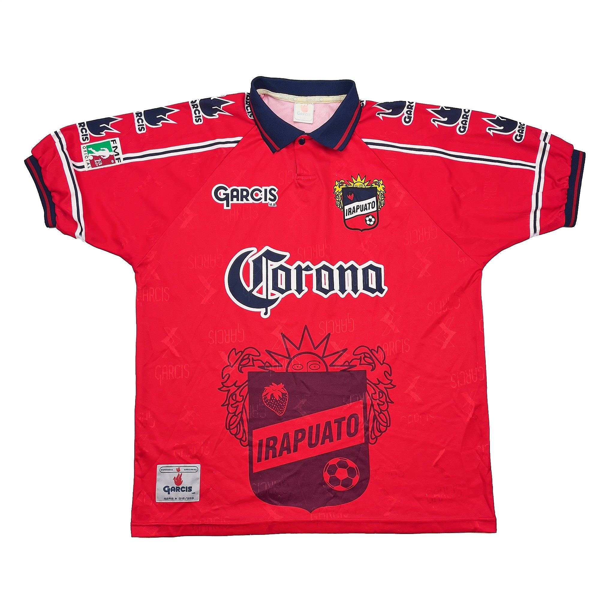 Buy 1999/00 IRAPUATO HOME SHIRT (XL) GARCIS ~ Free worldwide shipping available ~ Authentic Vintage Football Shirts from Cult Kits