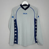 Shop 1999/00 ITALY TRAINING SHIRT (L) KAPPA, classic football shirts, vintage football shirts & retro soccer jerseys at Cult Kits