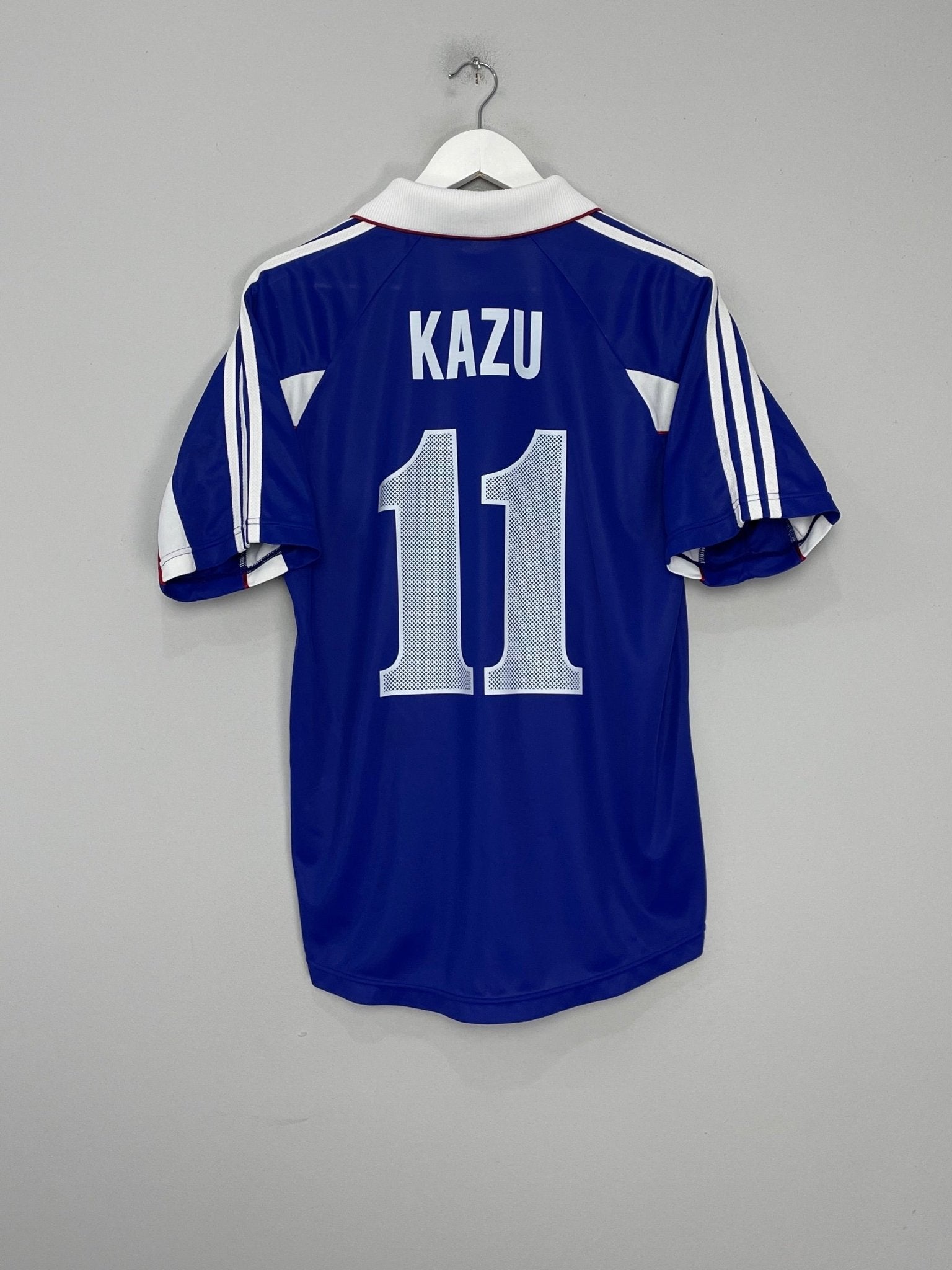 トップス kazu 1999-00 Japan Home Shirt Kazu #11 - 8/10 - (S)
