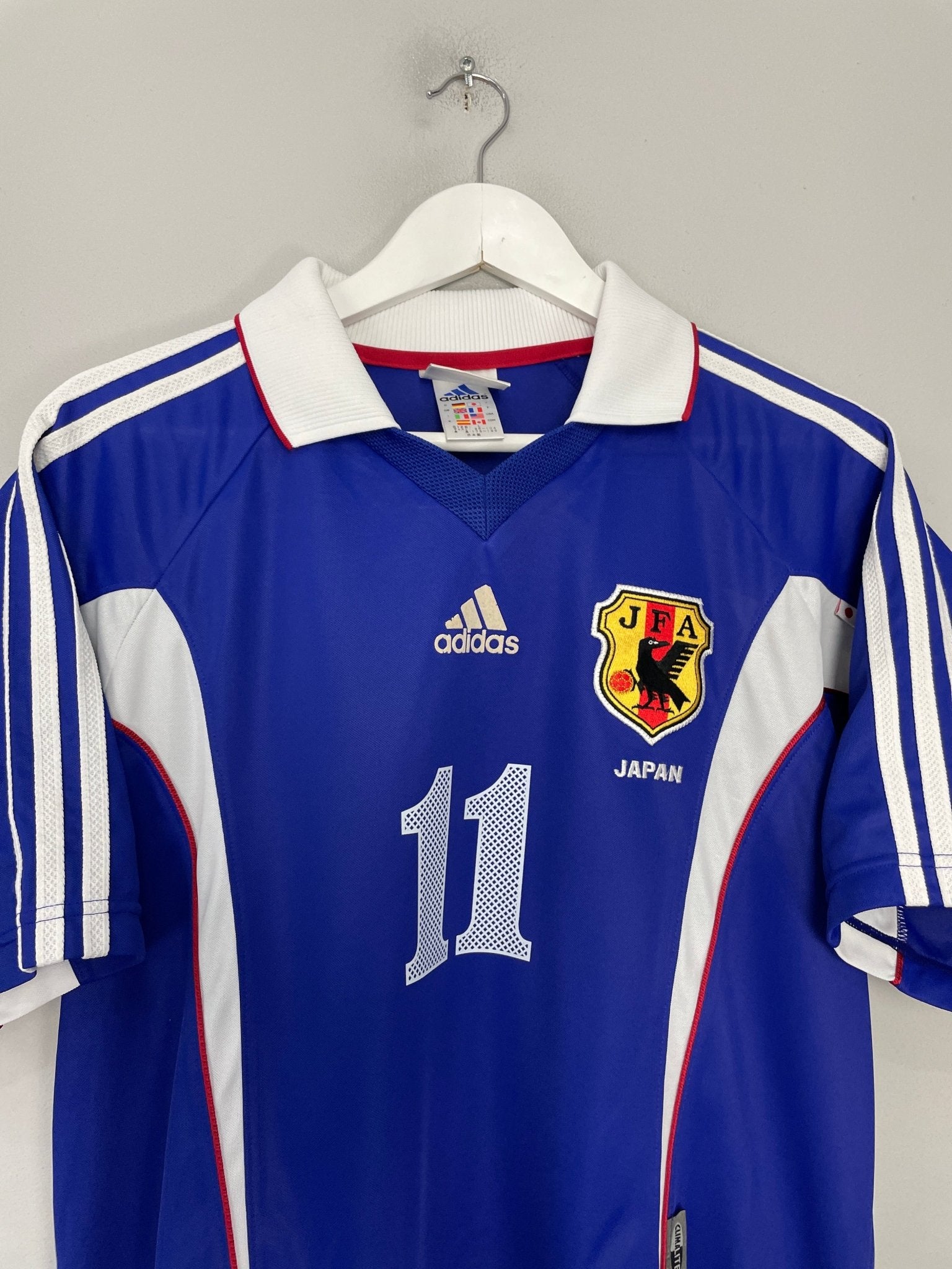 1999/00 JAPAN KAZU #11 HOME SHIRT (M) ADIDAS – Cult Kits