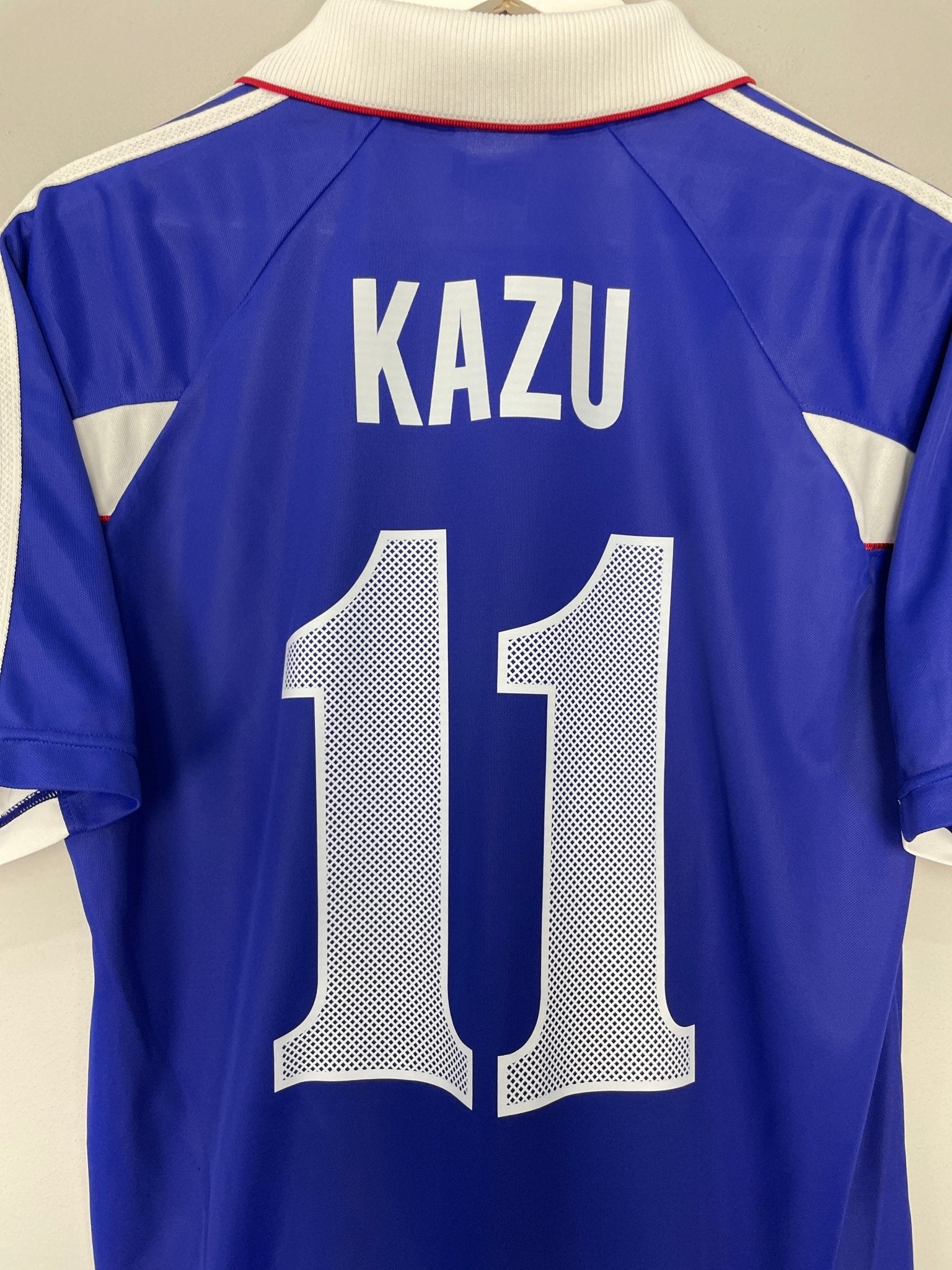 1999/00 JAPAN KAZU #11 HOME SHIRT (M) ADIDAS – Cult Kits