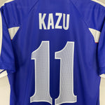 Shop 1999/00 JAPAN KAZU #11 HOME SHIRT (M) ADIDAS, classic football shirts, vintage football shirts & retro soccer jerseys at Cult Kits