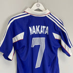 1999/00 JAPAN NAKATA 7 HOME SHIRT (S) ADIDAS - Cult Kits - Small - Buy Vintage Football Shirts, Authentic Retro Football Shirts For Sale, Classic Football Shirts & Soccer Jersey