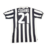 Buy 1999/00 Juventus Zidane 21 Home Shirt (XL) Kappa ~ Free worldwide shipping available ~ Authentic Vintage Football Shirts from Cult Kits
