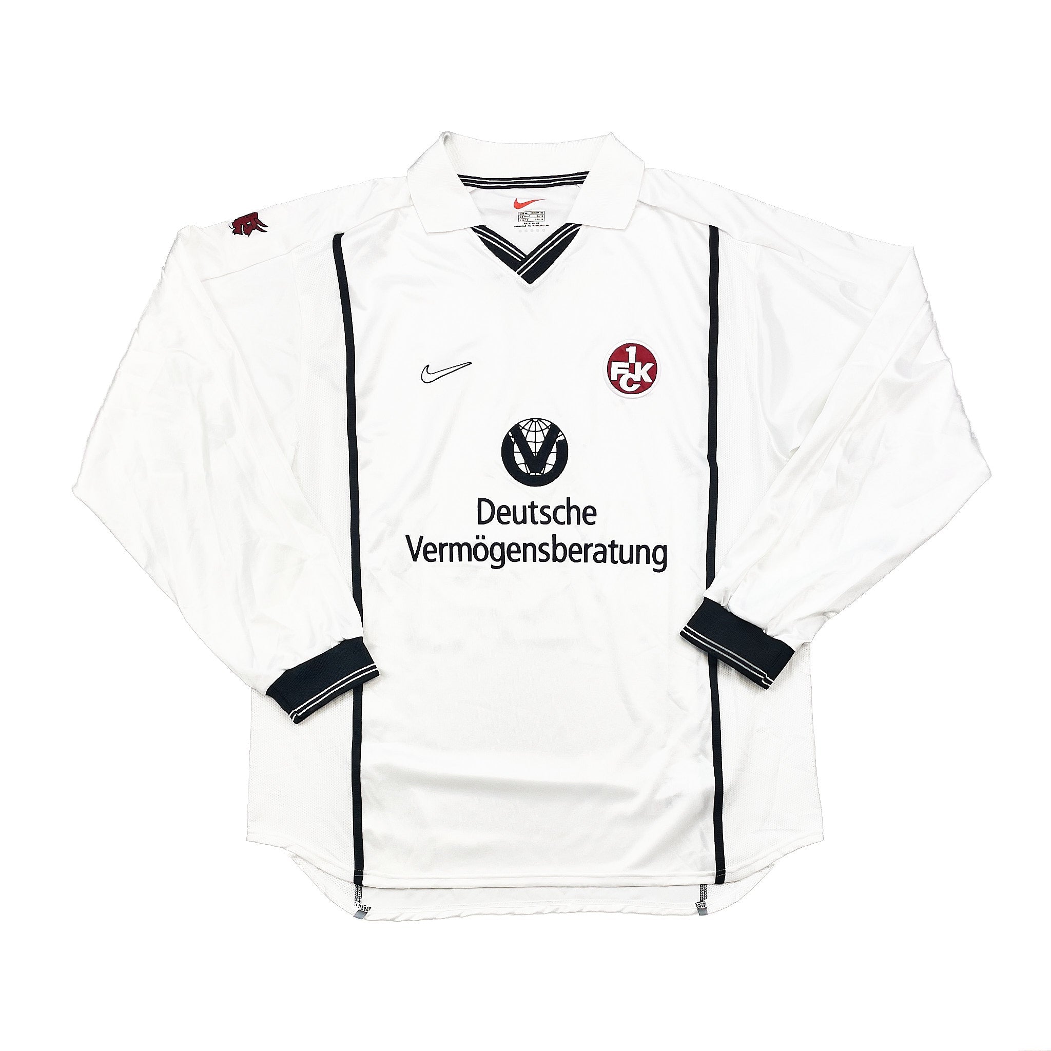 Buy 1999/00 Kaiserslautern L/S Away Shirt (XL) Nike ~ Free worldwide shipping available ~ Authentic Vintage Football Shirts from Cult Kits