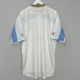 Shop 1999/00 LAZIO *CHAMPIONS* CENTENARY HOME SHIRT (XL) PUMA, classic football shirts, vintage football shirts & retro soccer jerseys at Cult Kits