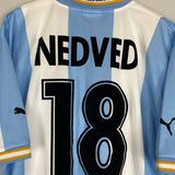 1999/00 LAZIO NEDVED 11 *MINT* HOME SHIRT (L) PUMA - Cult Kits - Large - Buy Vintage Football Shirts, Authentic Retro Football Shirts For Sale, Classic Football Shirts & Soccer Jersey