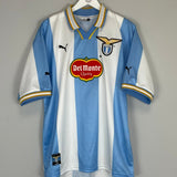 1999/00 LAZIO NEDVED 11 *MINT* HOME SHIRT (L) PUMA - Cult Kits - Large - Buy Vintage Football Shirts, Authentic Retro Football Shirts For Sale, Classic Football Shirts & Soccer Jersey
