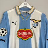 1999/00 LAZIO VERON 32 C/L L/S HOME SHIRT (L) PUMA - Cult Kits - Large - Buy Vintage Football Shirts, Authentic Retro Football Shirts For Sale, Classic Football Shirts & Soccer Jersey