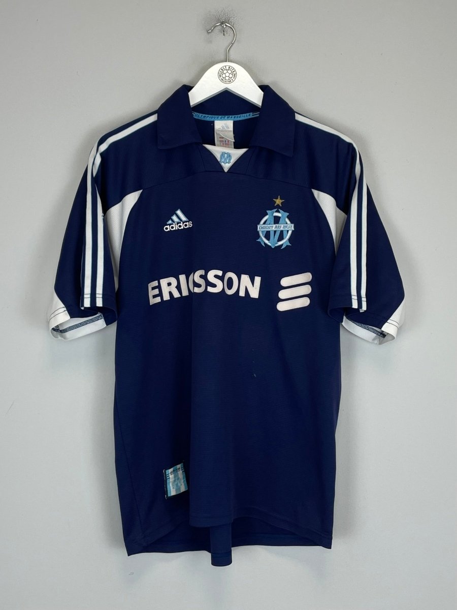 1999/00 MARSEILLE AWAY SHIRT (M) ADIDAS - Cult Kits - Medium - Buy Vintage Football Shirts, Authentic Retro Football Shirts For Sale, Classic Football Shirts & Soccer Jersey