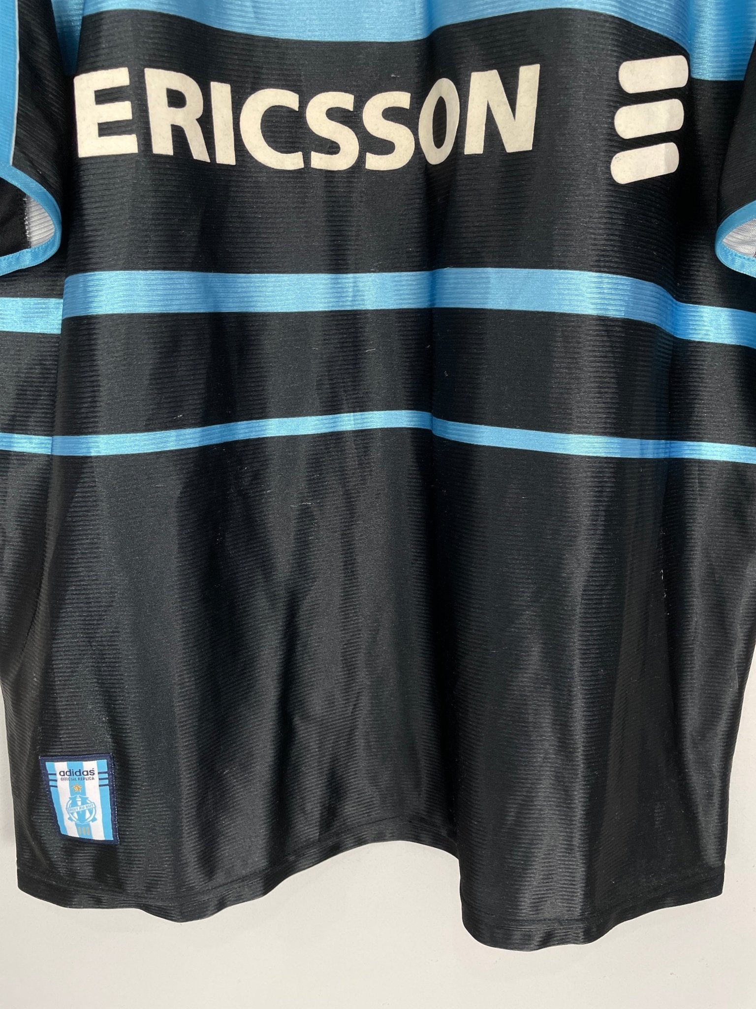 Shop 1999/00 MARSEILLE THIRD SHIRT (XL) ADIDAS, classic football shirts, vintage football shirts & retro soccer jerseys at Cult Kits