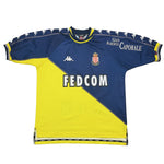 Buy 1999/00 Monaco Marquez 4 Away Shirt (L) Kappa ~ Free worldwide shipping available ~ Authentic Vintage Football Shirts from Cult Kits