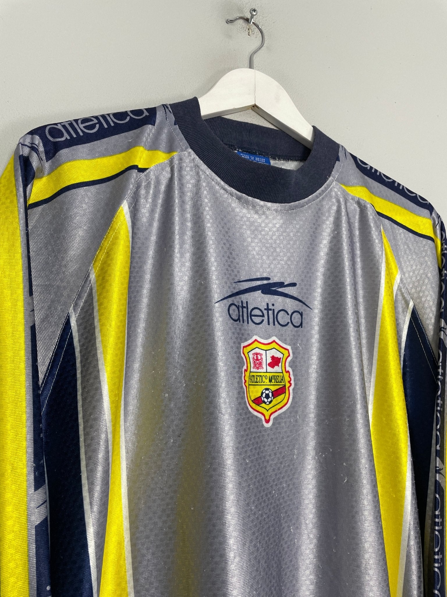 Shop 1999/00 MONARCAS MORELIA GK SHIRT (L) ATLETICA, classic football shirts, vintage football shirts & retro soccer jerseys at Cult Kits
